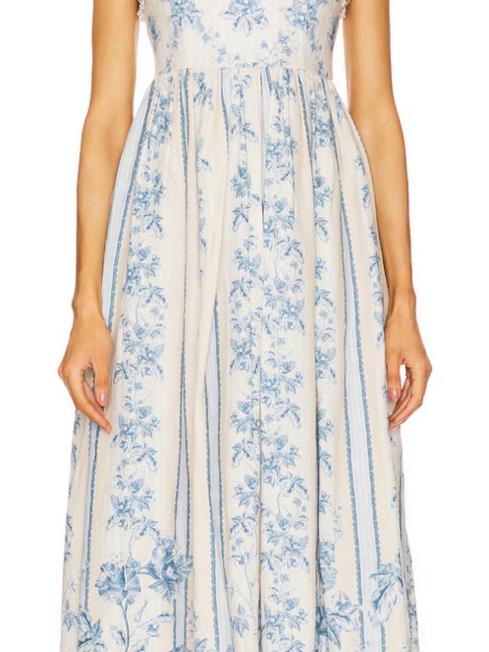 AGUA by AGUA BENDITA  Barbara Bougainvillea Floral Maxi Dress L